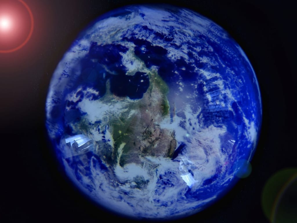 宇宙から見た地球