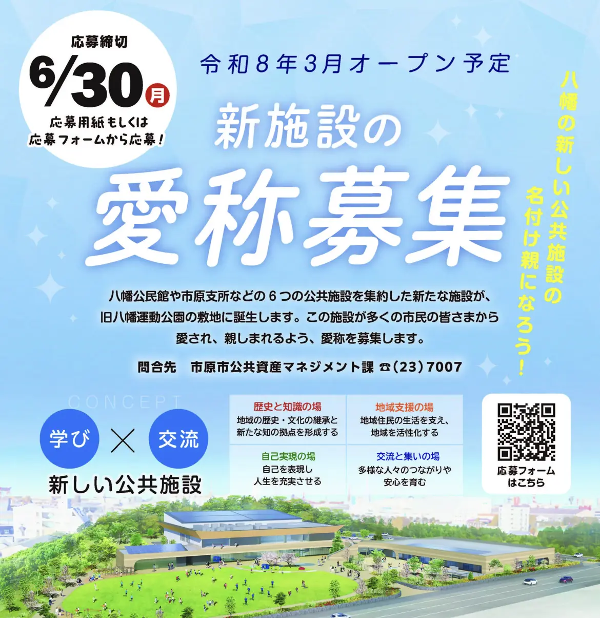 (仮称)八幡宿駅西口複合施設