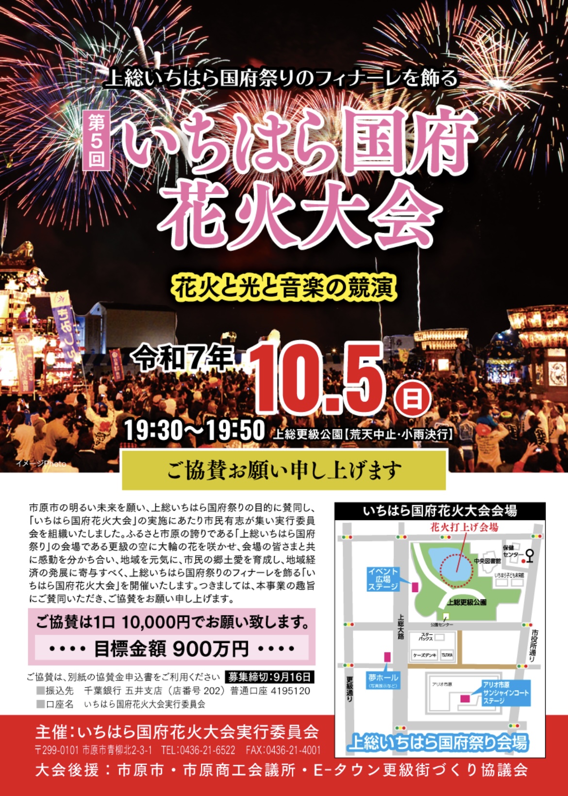 いちはら国府花火大会