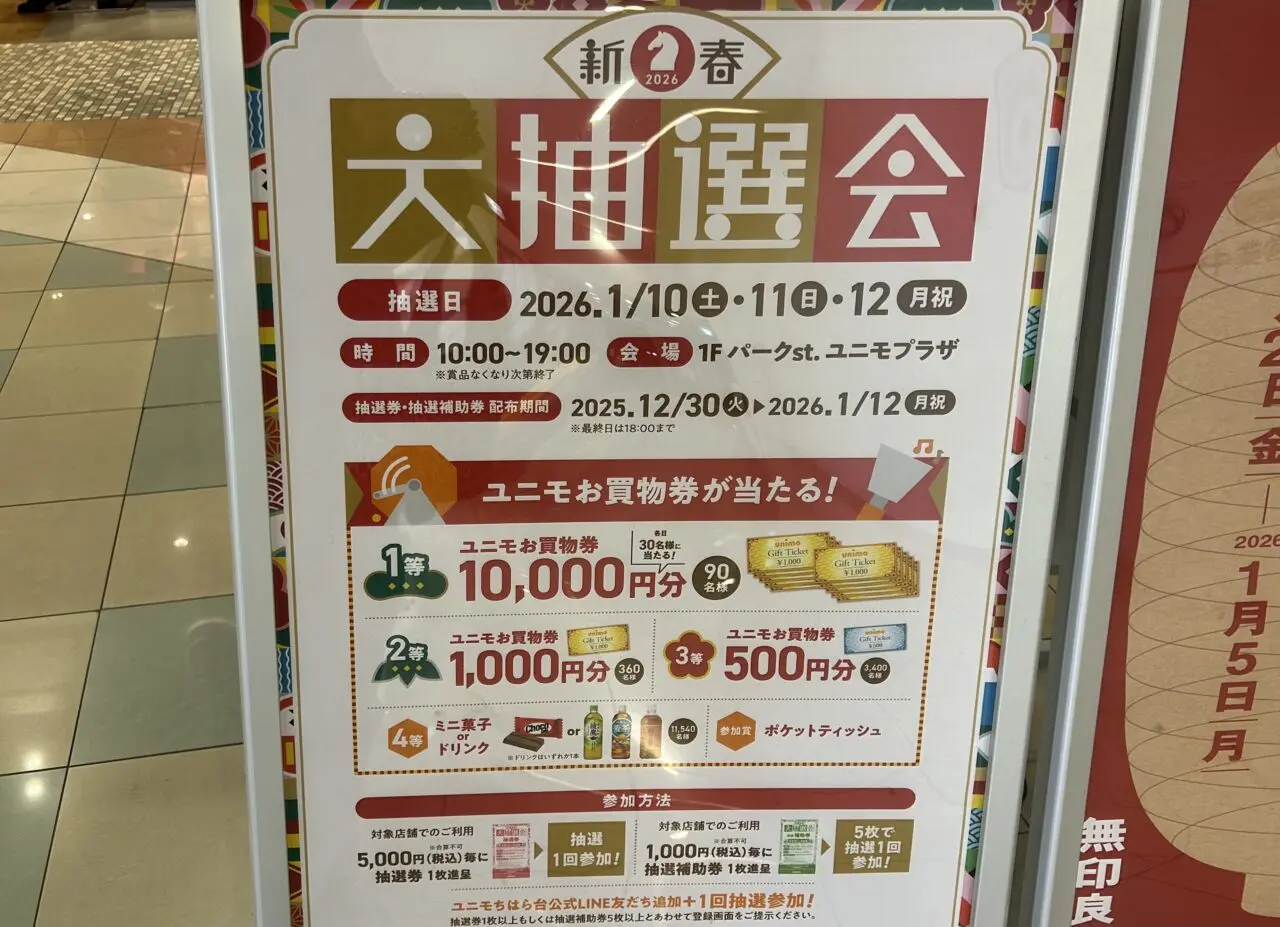 新春大抽選会
