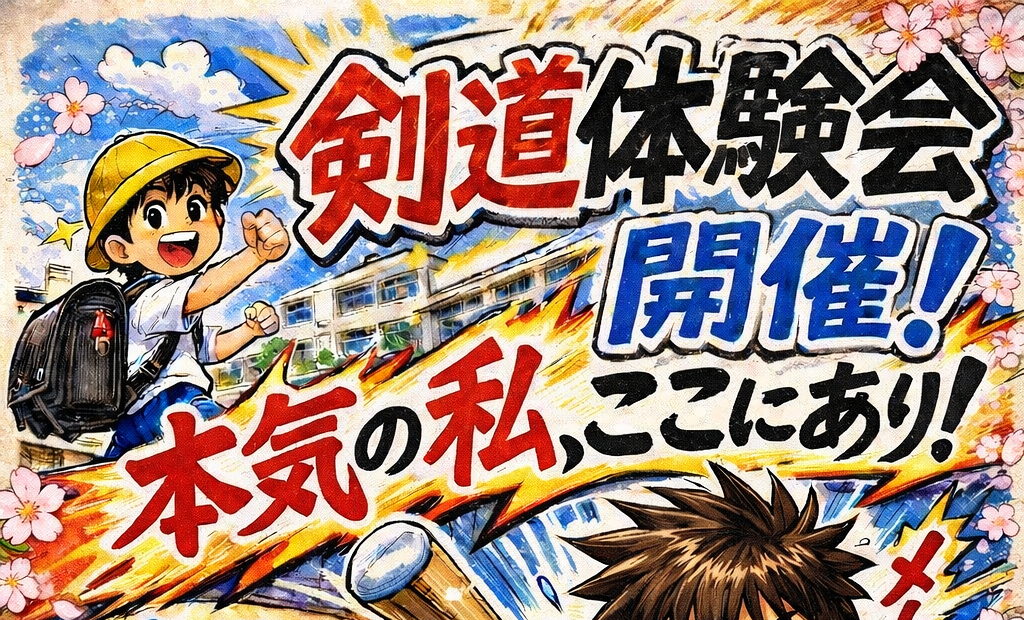 子ども向け剣道体験会、礼儀を学び仲間を作るチャンス！